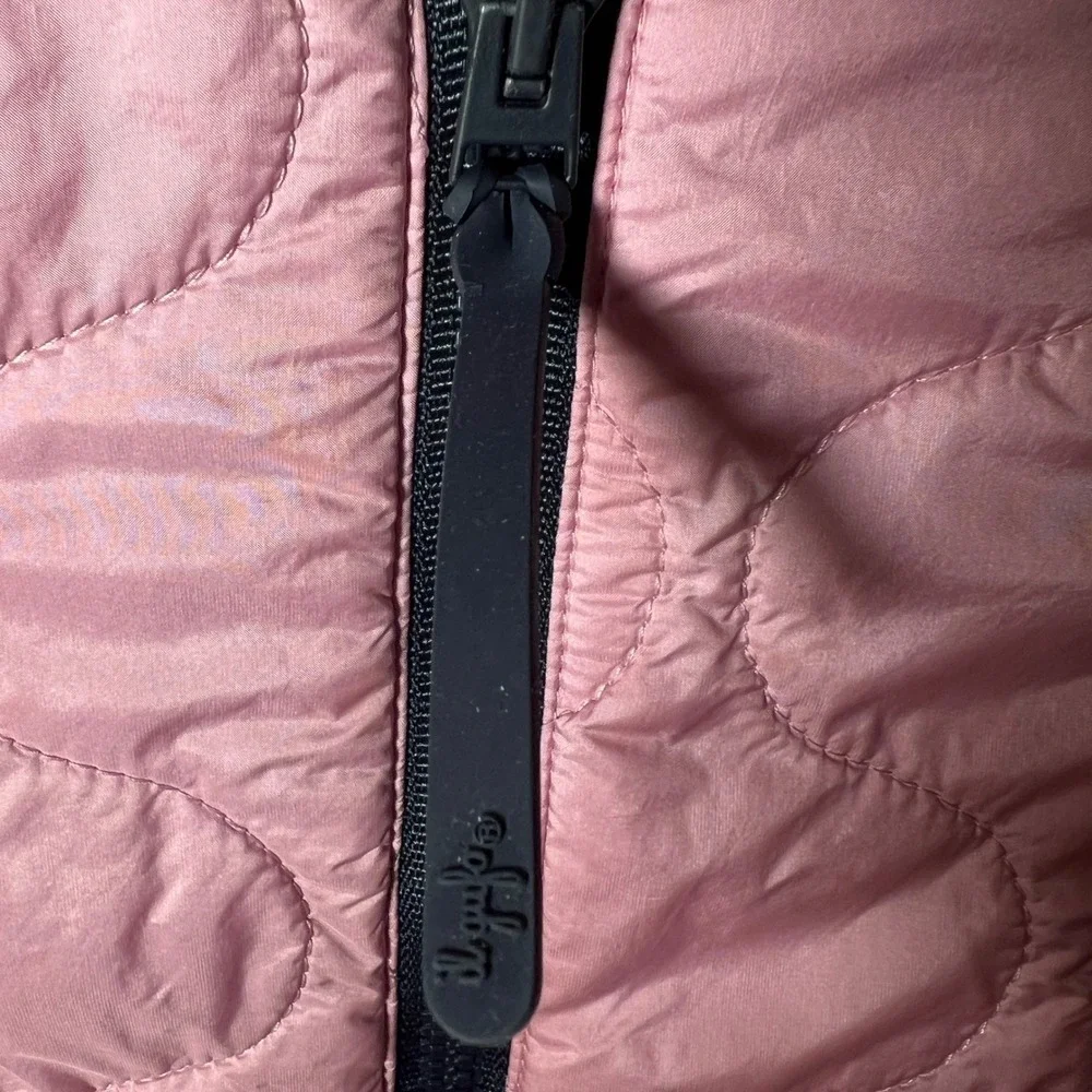 Il‎ Gufo Pink Scalloped Quilted Hooded Jacket, Kids Size 3A